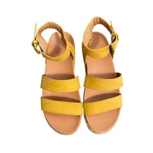 Mustard Yellow Platform Sandals
 ☻ Target